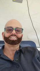 Preview for a Spotlight video that uses the Bald head n beard Lens