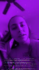 Preview for a Spotlight video that uses the Violet Glitch Lens
