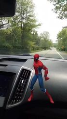 Preview for a Spotlight video that uses the Spiderman 3D Lens