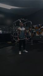 Preview for a Spotlight video that uses the Gym Pose Lens