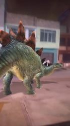 Preview for a Spotlight video that uses the Stegosaurus Lens