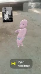 Preview for a Spotlight video that uses the Baby Dancing Lens