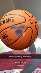 Preview for a Spotlight video that uses the basketball face 2 Lens