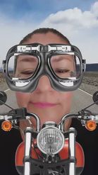 Preview for a Spotlight video that uses the Motorcycle Lens