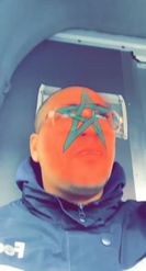 Preview for a Spotlight video that uses the Morocco Facepaint Lens