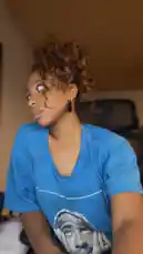In this captivating clip, JaSpring Summers showcases her talent for expressive lip-syncing and engaging facial expressions. Dressed casually in a blue graphic tee, she performs a dynamic sequence of looks and mouth movements that have become characteristic of her popular online content. The authentic, behind-the-scenes feel of the performance highlights her connection with fans and provides insight into the creation process of trending social media moments. by @goddesssstorm with Original Sound by Contains: Bodies - Offset, JID