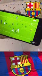 Preview for a Spotlight video that uses the FC Barcelona Lens