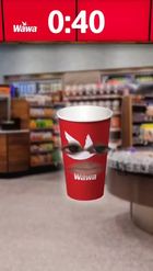 Preview for a Spotlight video that uses the Wawa Coffee Catch Lens