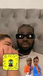 Preview for a Spotlight video that uses the Sunglasses Melted Emoji Lens