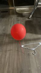 Elmo Balloon Moves on Its Own? Creepy Basement Door Incident | Video by ...