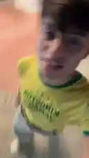 In this quick, energetic clip, S E B A S 🧸 shows off his second outfit of the day. He starts by dancing and spinning in a yellow 'Kingston Jamaica' t-shirt indoors before transitioning to a nighttime outdoor scene where he greets a friend wearing a black t-shirt. The vlog-style footage captures a casual moment of friendship and personal style. by @twinksebass with Original Sound by twinksebass