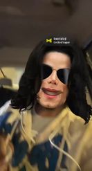 Preview for a Spotlight video that uses the Michael Jackson Lens