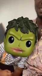 Preview for a Spotlight video that uses the Hulk Funko Pop Lens