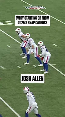 This compilation showcases the unique pre-snap cadences of every starting quarterback for the 2025 NFL season. From the iconic 'Hut!' to more complex verbal cues, watch how each signal their team before the snap. by @nfl with Original Sound by nfl