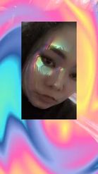 Preview for a Spotlight video that uses the Shiny Iridescent Frame Lens