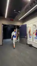 The Detroit Pistons players walk through the arena tunnel after a decisive win over the Orlando Magic, celebrating their victory with fans and teammates. The team's energy is palpable as they showcase their championship spirit. by @nbapistons with Original Sound by nbapistons