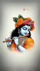 Video by @im.navnit with Krishna Theme (Flute) by Paras Nath