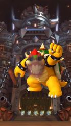 Preview for a Spotlight video that uses the Bowser Face Lens
