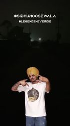 Preview for a Spotlight video that uses the Sidhu Moosewala Lens