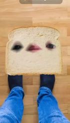 Preview for a Spotlight video that uses the Bread Face Lens