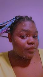 Preview for a Spotlight video that uses the Cosmic Purple Glitter Lens