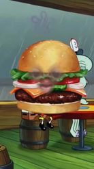 Preview for a Spotlight video that uses the Krabby Patty Lens