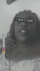 Preview for a Spotlight video that uses the I dont care face Lens