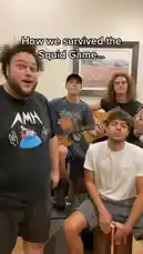 Would you survive 🤣💀 #squidgame #fyp #foryou #viral #trending #trend #survival #meme #fypシ #fy by @amhbande with amhbande by Original Sound