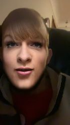 Preview for a Spotlight video that uses the Taylor Swift mask Lens