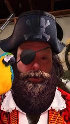 Preview for a Spotlight video that uses the Like a Pirate Lens
