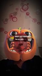 Preview for a Spotlight video that uses the Pumpkin Panic Lens