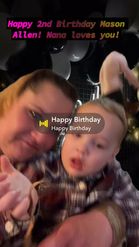 Preview for a Spotlight video that uses the Happy Birthday Lens