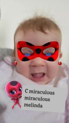Preview for a Spotlight video that uses the ladybug miraculus Lens