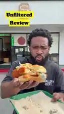 $80 FISH SANDWICH 🥪 by @marvedtv with original sound