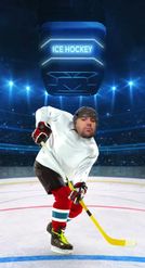 Preview for a Spotlight video that uses the Hockey Player Lens