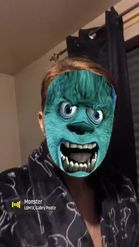 Preview for a Spotlight video that uses the Sully Monster Inc Lens