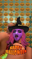 Preview for a Spotlight video that uses the Witch Lens