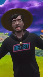 Preview for a Spotlight video that uses the Fortnite MrBeast Lens