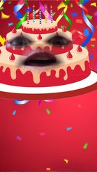 Preview for a Spotlight video that uses the birthday cake Lens