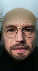 Preview for a Spotlight video that uses the Walter White Lens