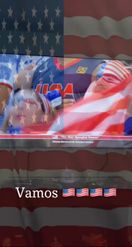 Preview for a Spotlight video that uses the USA Flag Lens