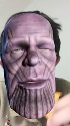 Preview for a Spotlight video that uses the Thanos Head Lens
