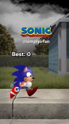 Preview for a Spotlight video that uses the Sonic Game Lens