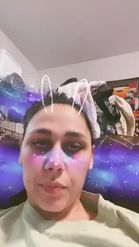 Preview for a Spotlight video that uses the galaxy bun Lens