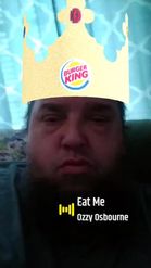 Preview for a Spotlight video that uses the Burger king Crown Lens