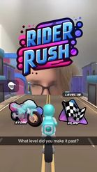 Preview for a Spotlight video that uses the Rider Rush Lens