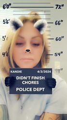 Preview for a Spotlight video that uses the Raccoon Mugshot Lens