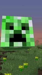Preview for a Spotlight video that uses the Minecraft creeper Lens