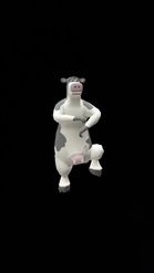 Preview for a Spotlight video that uses the cow dancing Lens