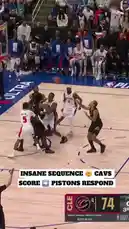 In a tense playoff matchup between the Cleveland Cavaliers and Detroit Pistons, Darius Garland delivers a clutch performance. With the game on the line and just seconds remaining in the third quarter, Garland drives past defenders, draws a double-team, and hits a contested three-pointer to seal the victory for his team. The crowd erupts as the shot falls through the net, highlighting a pivotal moment in the Eastern Conference Semifinals. by @nba with Original Sound by nba